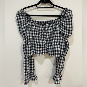 Plaid Top - H&M